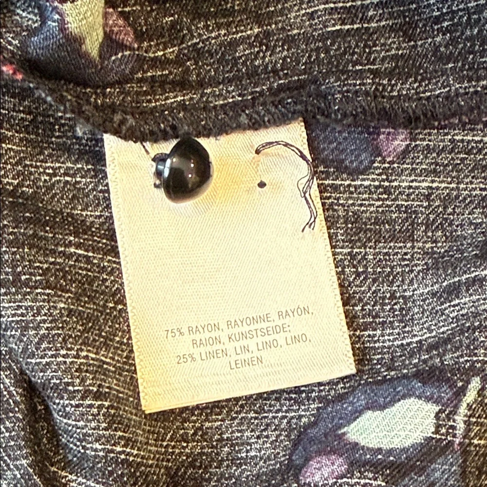 *Maeve Floral Long Sleeve Top Blouse Womens Small - Picture 6 of 9